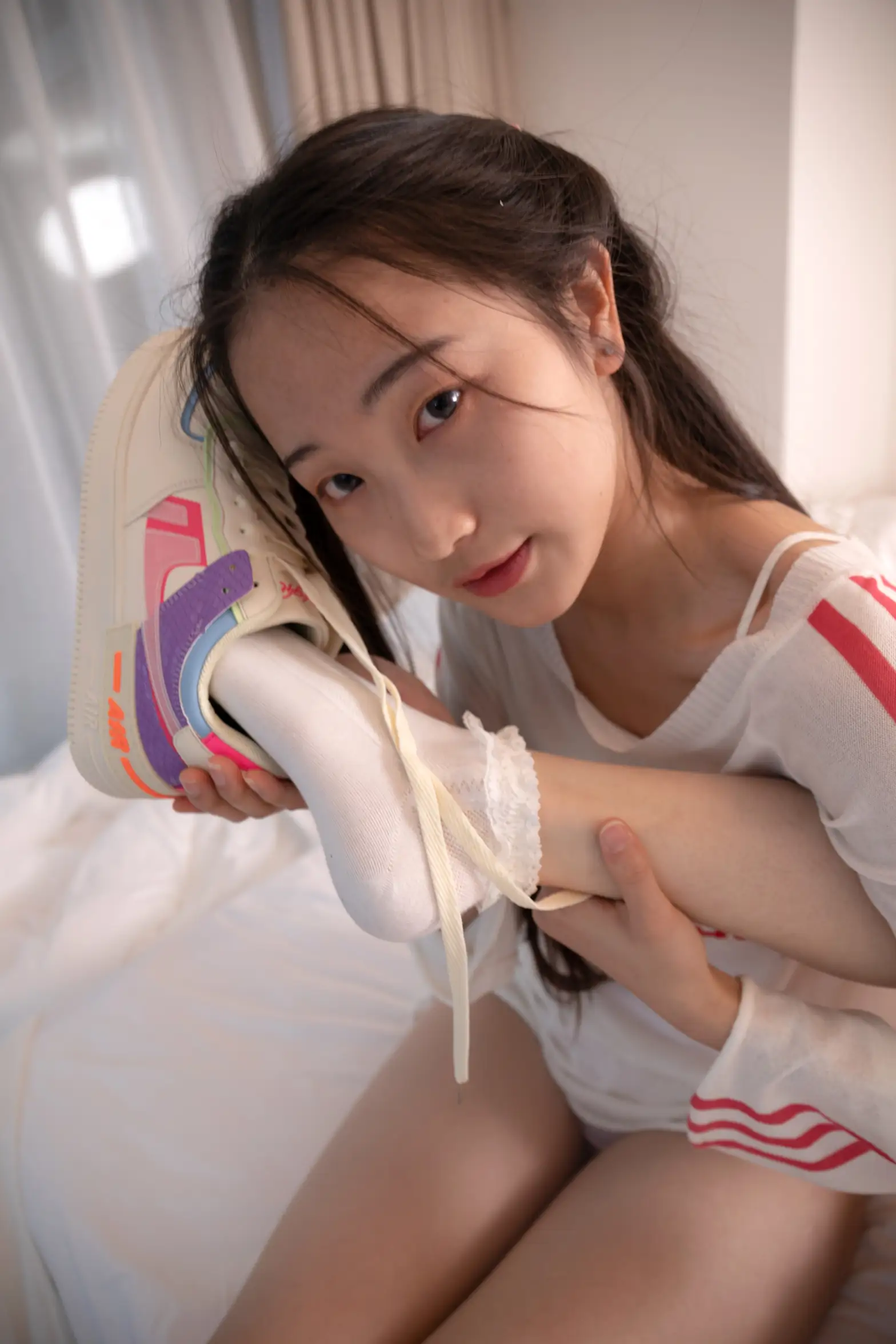 [Mzsock] Love beautiful feet NO.166 Rain foam#[74P]-22